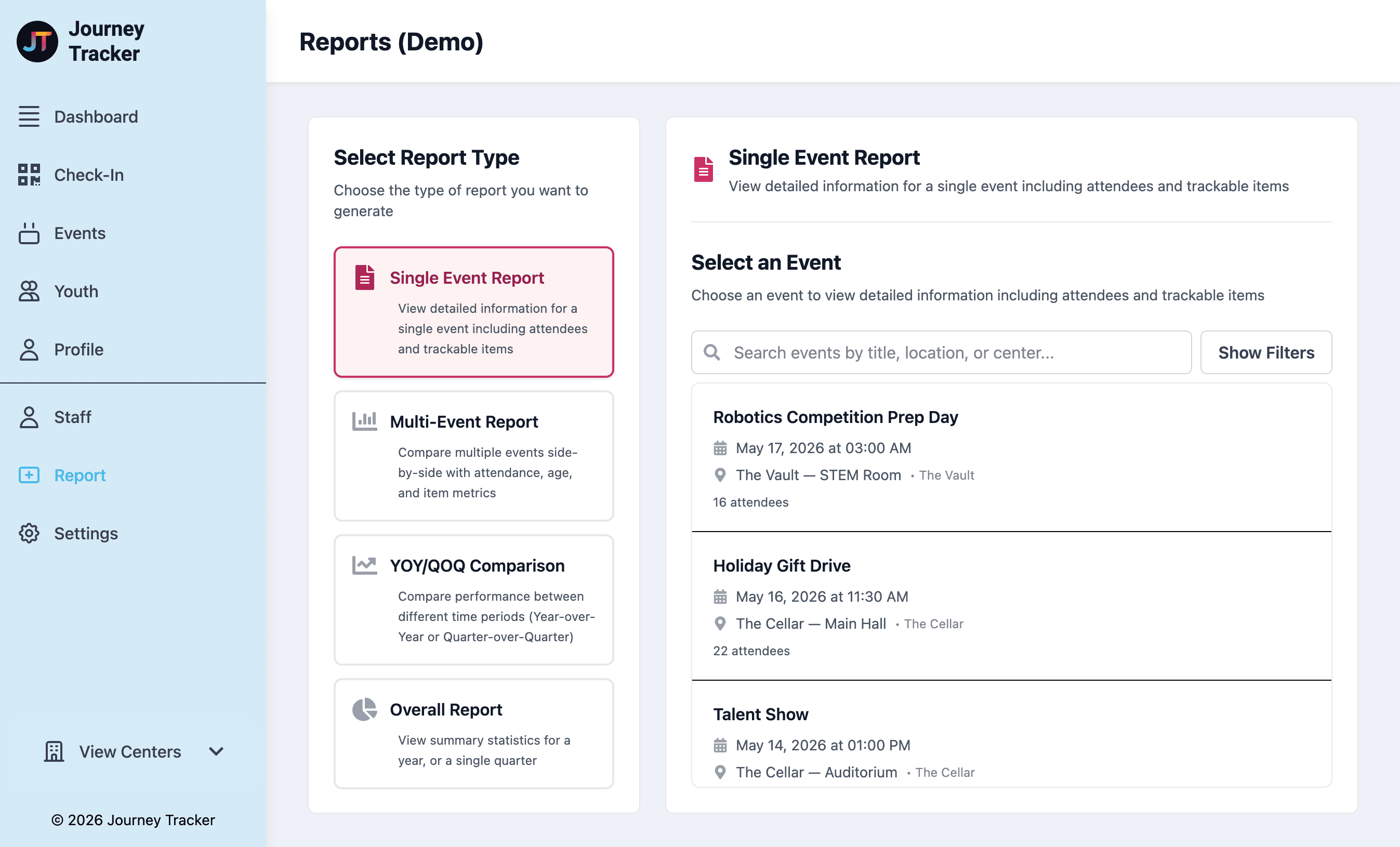 Reporting